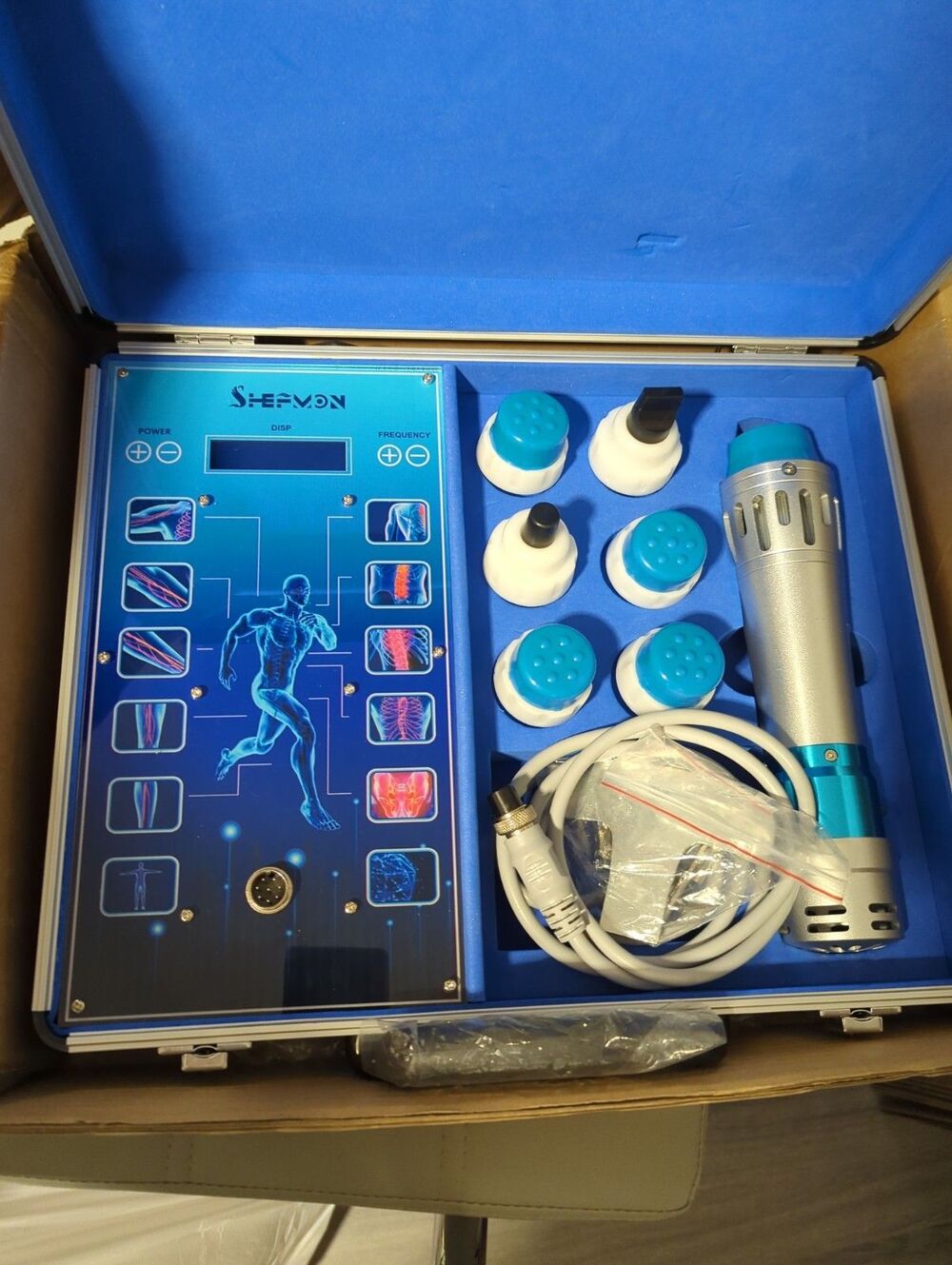Portable Electric ED Therapy Shockwave Machine  Pain Relief Massager